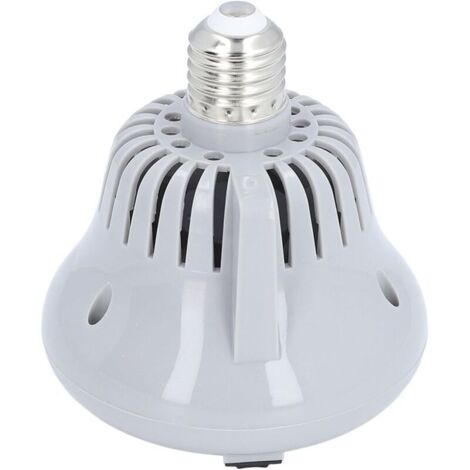 Lampe Chauffante pour Poulailler, Lampe Chauffante pour Reptiles à Utilisation Sûre avec Température Réglable pour une Utilisation Quotidienne pour la Volaille (GREY) (1/5)