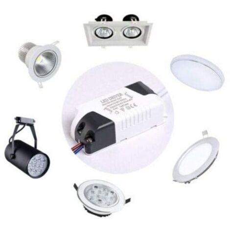2x Driver LED, 8-12W transformateur pour plafonnier LED, alimentation ...