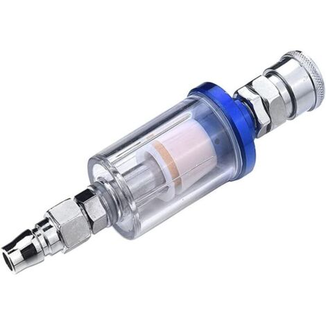 Pistolet à peinture, filtre à air, séparateur d'humidité et régulateur pour outils pneumatiques. (1/5)