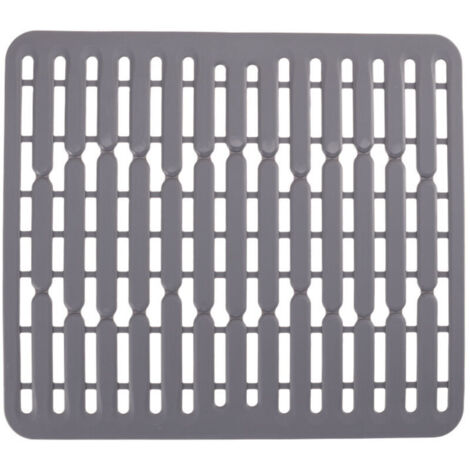 28.5x32cm Tapis de fond d'évier en silicone ou protège évier - Grand format (1/5)