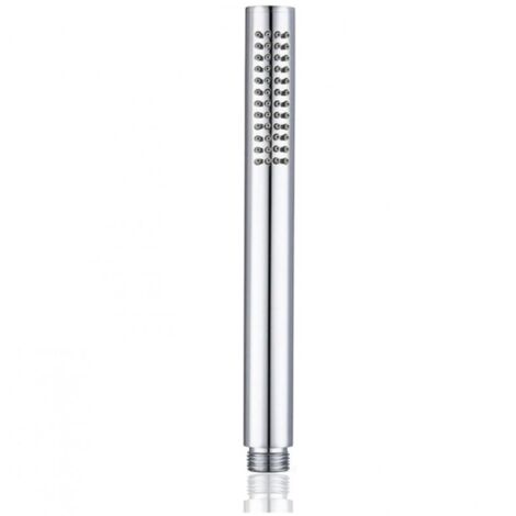 Pommeau de douche Douchette à main en laiton Pommeau Douche Anti Calcaire haute pression style L argenté, finition chromée (1/5)