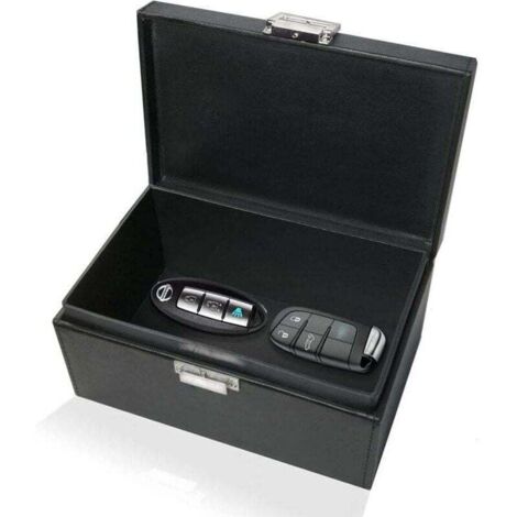 Boîte Faraday extra large pour clés de voiture, antivol RFID, pour un stockage sécurisé des clés. (1/4)