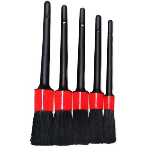 Brosse de Lavage de Voiture for Le Nettoyage et Les détails de la Voiture - Parfait for l'entretien Automobile(5pcs) (1/5)
