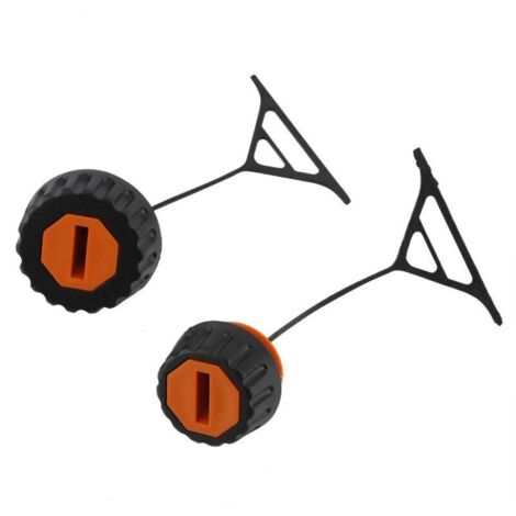 2 pcs Bouchon de gaz pour STIHL 028 038 020 021 023 024 025 026 034 036 048 Bouchon de Carburant Pièces de Tronçonneuse (1/5)