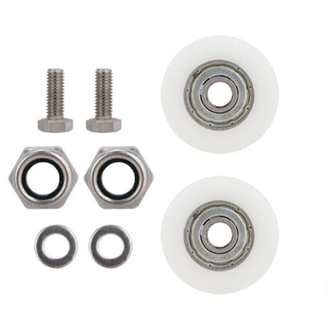 Kit De Remplacement De Roues De Porte Coulissante De Serre De 30 Mm De Diamètre pour Serre, Accessoire pour serre (1/4)
