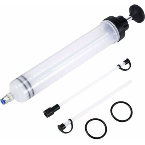 Pompe manuelle,Seringue a Huile,Huile Aspiration Seringue-500CC Pompe de Transfert,Pompe D'aspiration D'huile, Huile pour Engrenages Et Extracteur De Liquide De Frein et d'antigel-Outil de Tr (1/5)