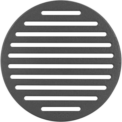 Grille ronde en fonte de carbone, diamètre 20 cm, pour de nombreux poêles et cheminées