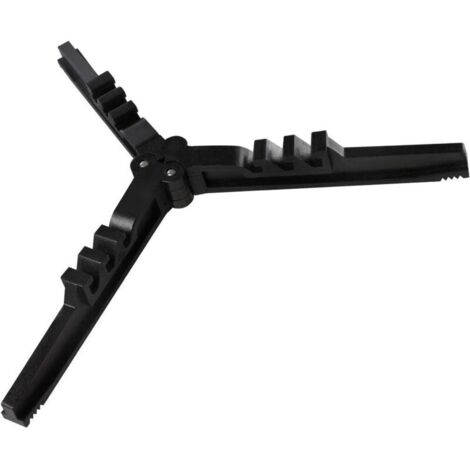 Support de Réservoir de Gaz Réchaud à Gaz Stand Pliable Cartouche Canister Support Trépied Multi-usages Portable pour Camping (1/5)