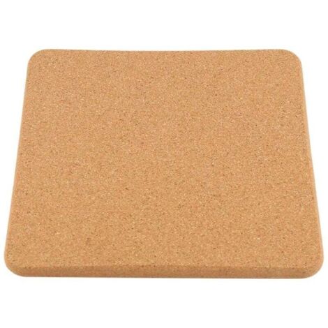 Coussin en LièGe Carré éPais Haute Densité pour Plats Chauds, Sous-Verre Multifonction RéSistant à la Chaleur de 8 Pouces, Coussins Chauds (1/4)
