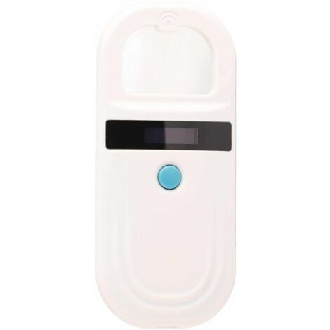 Scanner d'identification de puce animale rechargeable Scanner de micropuce Scanner d'étiquette pour animaux de compagnie (1/4)