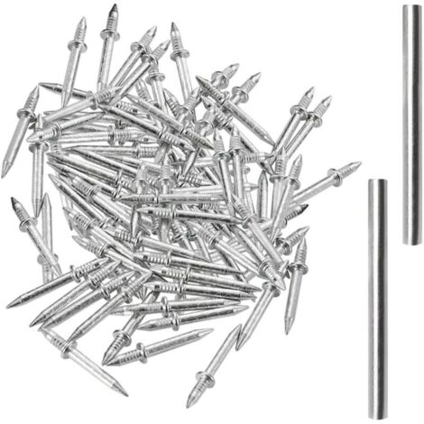 200 clous à double tête - Fixation professionnelle de meubles (1/5)