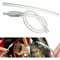 Tuyau de purge de frein - Kit de purge de frein avec valve unidirectionnelle, outil de purge de tube, kit de purge de système de freinage pour embrayage de moto et de voiture