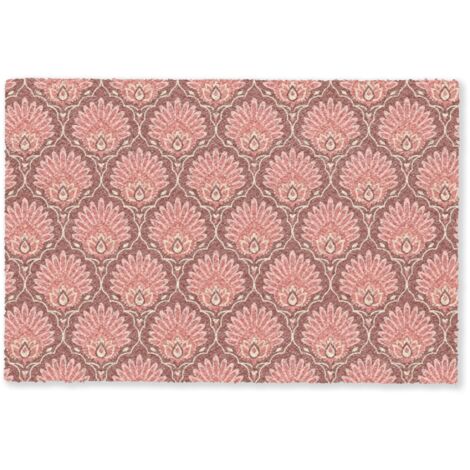 ZERBINO Motivo a ventaglio - Motivo - Rosa 60x40 cm (1/5)