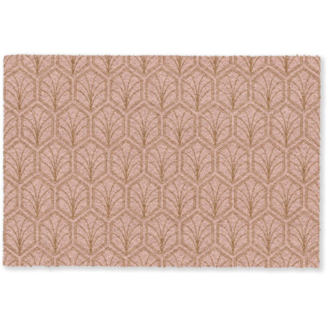 ZERBINO Rosa salmone - Motivo - Geometrico 60x40 cm (1/5)