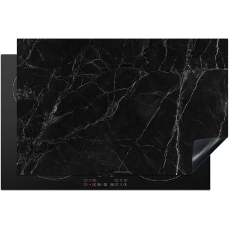 PROTEZIONE PER PIANO COTTURA A INDUZIONE Nero - Marmo 81x52