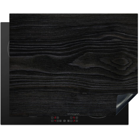 PROTEZIONE PER PIANO COTTURA A INDUZIONE Nero - Aspetto legno 65x52