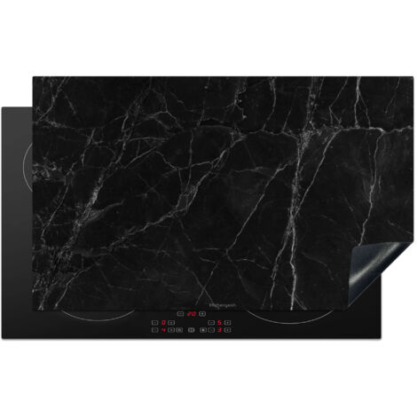 PROTEZIONE PER PIANO COTTURA A INDUZIONE Nero - Marmo 83x51