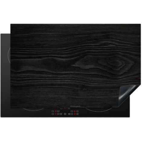PROTEZIONE PER PIANO COTTURA A INDUZIONE Nero - Aspetto legno 81.6x52.7