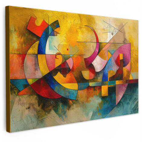 QUADRO SU TELA Arte - Astratto - Moderno 90x60 cm