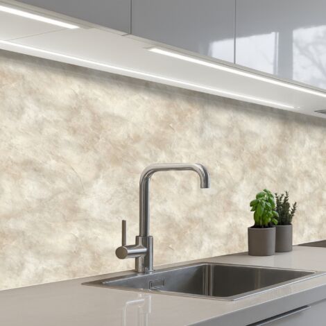 SCHIENALI CUCINA Beige - Struttura a rilievo - Pietra naturale 150x60 cm