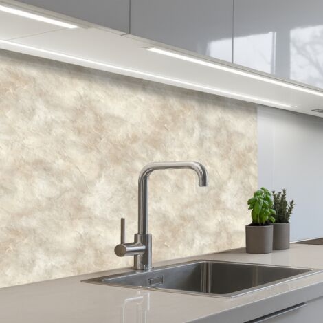 SCHIENALI CUCINA Beige - Struttura a rilievo - Pietra naturale 80x60 cm