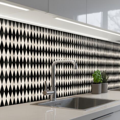 SCHIENALI CUCINA Classico - Modello - Nero 450x60 cm
