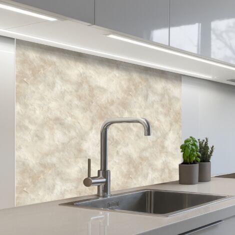 SCHIENALI CUCINA Beige - Struttura a rilievo - Pietra naturale 100x80 cm