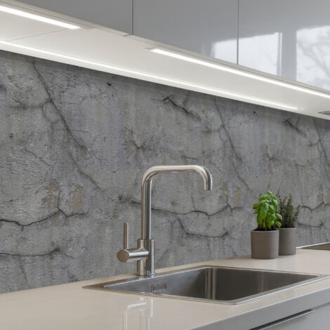SCHIENALI CUCINA Vecchio - Cemento - Muro 200x60 cm