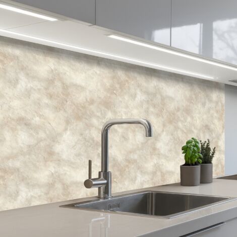 SCHIENALI CUCINA Beige - Struttura a rilievo - Pietra naturale 100x60 cm