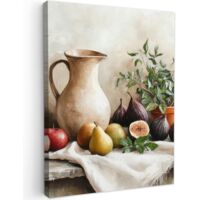 QUADRO SU TELA Frutta - Erbe - Rurale 30x40 cm