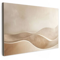 QUADRO SU TELA Beige - Natura - Astratto - Moderno 60x40 cm