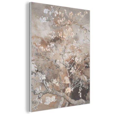Acoustic Felt Wall Art Almond Blossom - Art - Van Gogh - Beige - Abstract 70x100 cm (1/5)