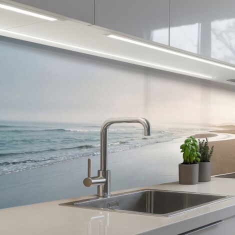 Kitchen Splashback Coastline - Beach - Ocean 250x80 cm