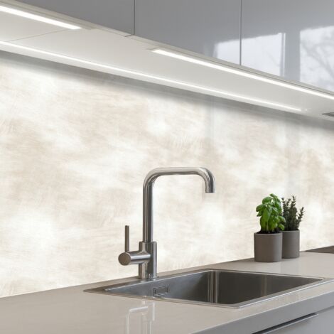 Kitchen Splashback Subtle - Texture - Beige 150x60 cm