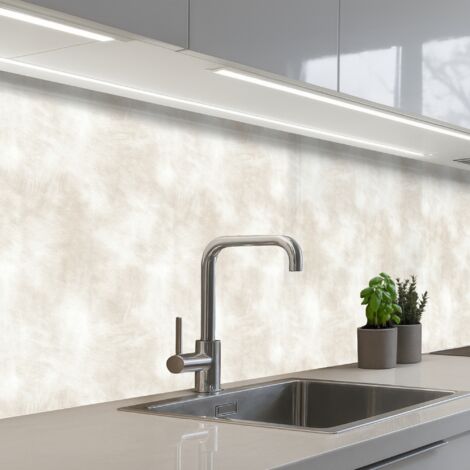 Kitchen Splashback Subtle - Texture - Beige 300x60 cm
