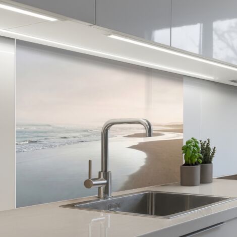 Kitchen Splashback Coastline - Beach - Ocean 100x80 cm