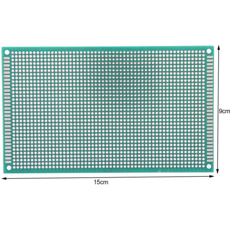 10 Stück 9x15cm doppelseitige, verzinnte Prototyp-Leiterplatten (1/5)