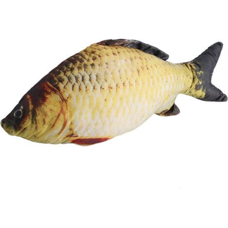 Dekoratives 3D-Kissen in Karpfenform, 60 cm – Moderne Sofadekoration (1/2)
