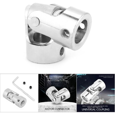 Universelle 35-mm-Motorkupplung für selbstgebaute Lenkwellen, 16 mm Durchmesser mit 10x10-mm-Endkappe (1/5)