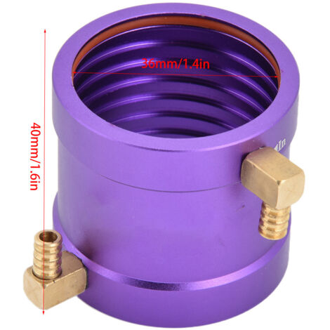 36-mm-Metall-Wasserkühlmantel für RC-Bootsmotor 3650/3660 (1/5)