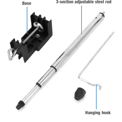 Rotationsbohrständer, flexibler Rotationswerkzeugständer, Schleifaufsatz mit Gelenkarm (1/5)