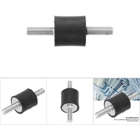 Stück M6 Antivibrations-Silentblocks für Auto und Boot (20x20mm, M6 18mm Schaft) (1/5)