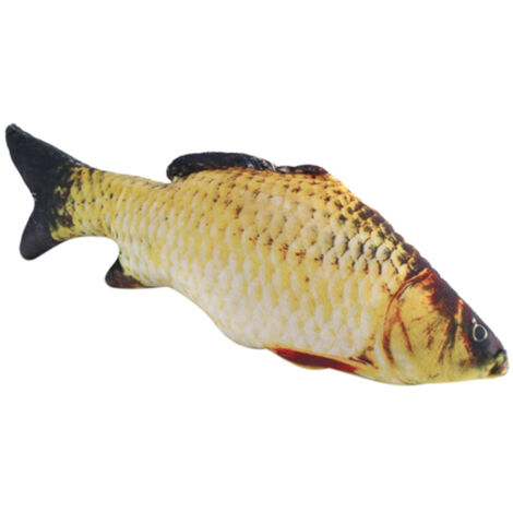 Dekoratives 3D-Kissen in Karpfenform, 40 cm – Modernes Wohnaccessoire für Sofa (1/5)