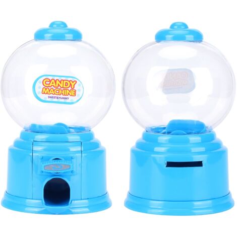 Mini-Münzbox für Kinder – Geschenkidee aus einem Süßigkeitenautomaten, praktische Aufbewahrungsmöglichkeit, blau (1/5)