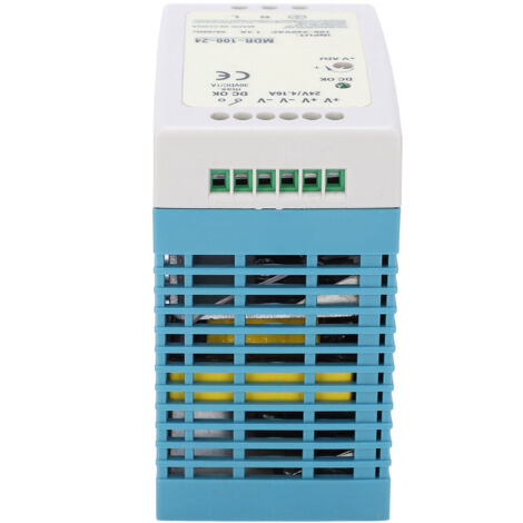 DIN-Schienen-Schaltnetzteil MDR-100-24, 100 W, 24 V, 1,3 A, 100–240 V AC Eingang für SPS (1/5)