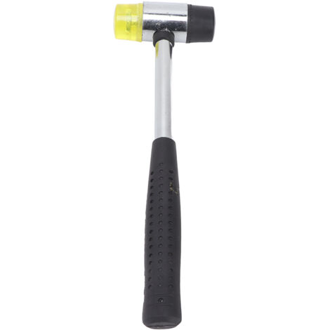 Doppelseitiger Gummihammer mit Stahlgriff für Montage- und Reparaturarbeiten – 35 mm x 265 mm (1/5)