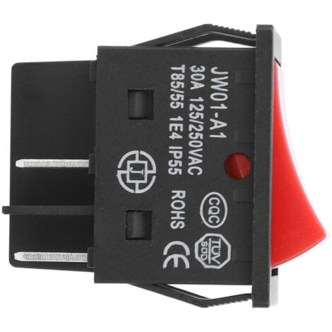 Schweißmaschinen-Leistungsschalter 30A 250VAC Elektroheizungsschalter 4Pin-Mit Schweißmaschinen-Leistungsschalter 30A 250VAC Elektroheizungsschalter 4Pin-Mit