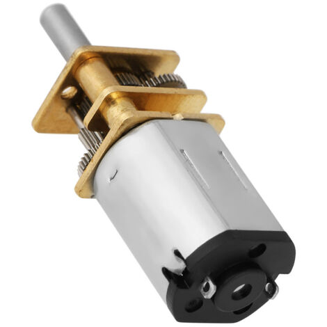Gleichstrommotor 12V/24V – Metallgetriebe, 35W, Drehzahlregelbar 10-600 U/min, CW/CCW, Gebürstet