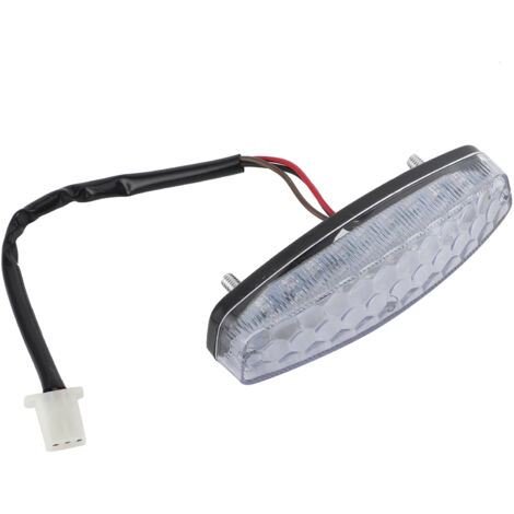 LED-Rücklicht für Quad ATV 50-150cc, 12V 18 LED, Motorradbremslicht und Geländefahrzeug.