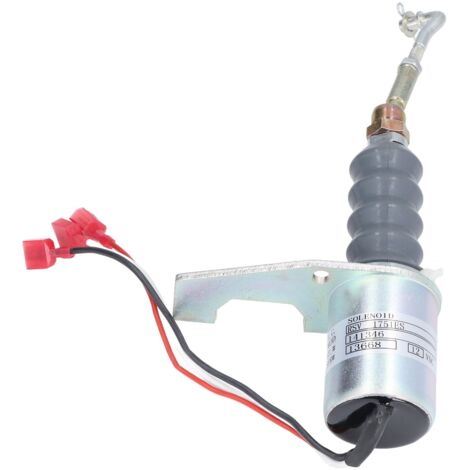 12V Dieselmotor-Abschaltmagnetventil RSV 1751ES - TOSD-03-039 - Kraftstoffabschaltmagnetventil (1/5)